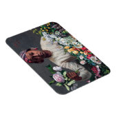 フレデリック・バジル – 牡丹の若い女性 マグネット (右側)