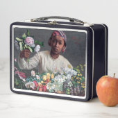 フレデリック・バジル – 牡丹の若い女性 メタルランチボックス (インサイチュ)