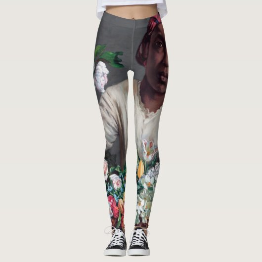 フレデリック・バジル – 牡丹の若い女性 レギンス (正面)