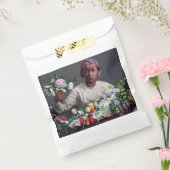 フレデリック・バジール - ピオニーを持つ若い女性 フェイバーバッグ (封をした状態)