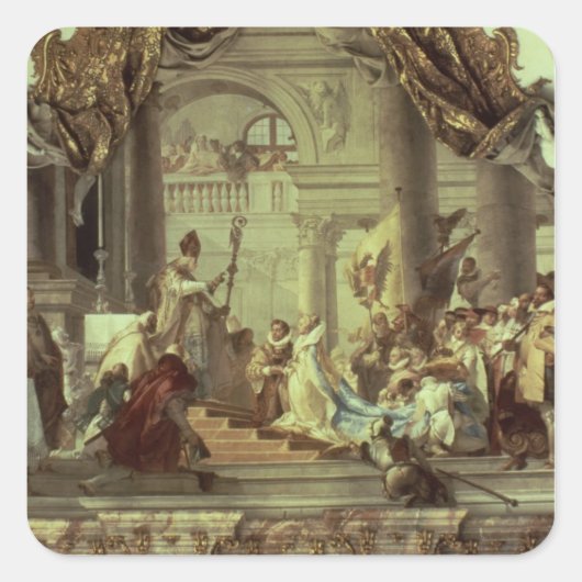 フレデリック・バルバロッサ結婚皇帝 スクエアシール (正面)