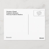 フレデリック・メリーランドの墓地 ポストカード (裏面)