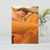 フレデリック・リーハイトンによる『炎のジューン』 招待状 (スタンド正面)