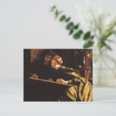 フレデリック・レイトン卿による画家のハネムーン ポストカード (スタンド正面)