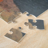 フレデリック・レミントンでバッファローを誘い返す ジグソーパズル (側面)