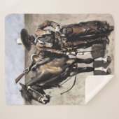 フレデリック・レミントンによるテキサス州のメキシコのバッカロ シェルパブランケット (正面(横))