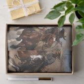 フレデリック・レミントンによる材木用ダッシュ 薄葉紙 (ギフト)