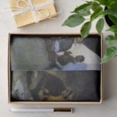 フレデリック・レミントンによる「狩人の夕食」 薄葉紙 (ギフト)