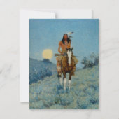 フレデリック・レミントンのアウトリエ1909 招待状 (正面)