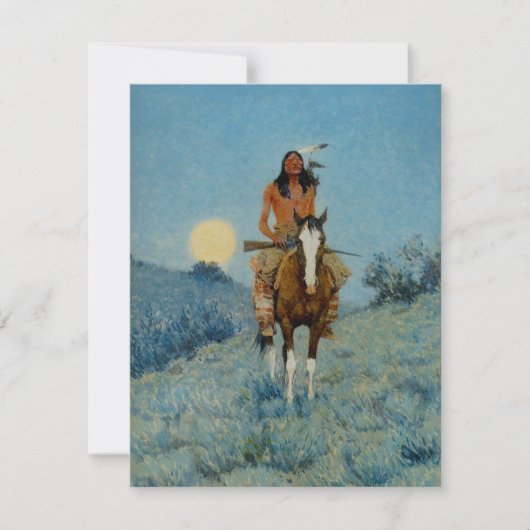 フレデリック・レミントンのアウトリエ1909 招待状 (正面)