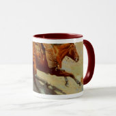 フレデリック・レミントンのカウボーイ（1902年） マグカップ (正面右)