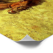 フレデリック・レミントン・ウェスタン・アート「バッファロー狩り」 ポスター (角)