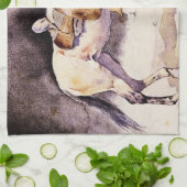 フレデリック・レミントン・ウェスタン・アート・メキシコ・ポニー キッチンタオル (折り畳み)