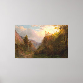 フレデリック・E・チャーチ 「サン・ペドロの修道院」 1879年 キャンバスプリント