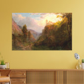 フレデリック・E・チャーチ 「サン・ペドロの修道院」 1879年 キャンバスプリント (インサイチュ (リビング))