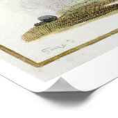 フレデリックII「ザ素晴らし」(1712-86)プロシアの王 ポスター (角)