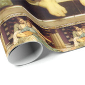 フレデリックLeighton著音楽のレッスン ラッピングペーパー (ロールコーナー)