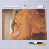 フレデリックLeighton著6月を炎にあてること 薄葉紙 (クラフト)