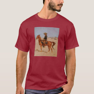 フレデリックRemingtonの穴あけ器(1895年) Tシャツ