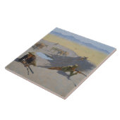 フレデリックRemington - Waterholeのための戦い タイル (側面)