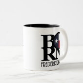 フレデリ生まれクスバーグTX ツートーンマグカップ (正面右)