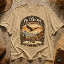 フレデーム・ナショナルパーク ビンテージ アメリカーナTシャツ
