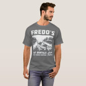 フレドのボートレンタル Tシャツ (正面フル)