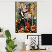 フレドリックザ素晴らしヴィンテージ魔法 ポスター (ホームオフィス)