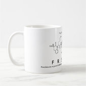 フレドリックペプチド名mag コーヒーマグカップ (左)