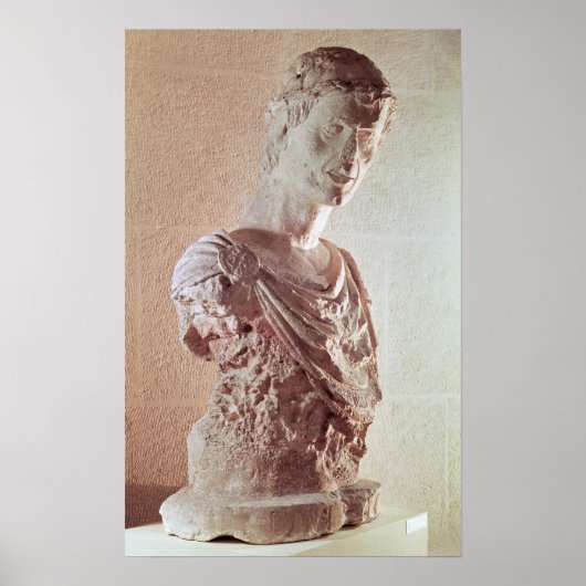 フレドリック2代皇帝の胸像 ポスター (正面)