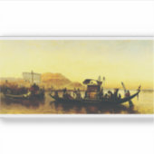 フレドリック・アーサーによるナイルでのミイラの葬儀 シール (正面)