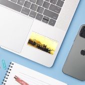 フレドリック・アーサーによるナイルでのミイラの葬儀 シール (ノートパソコンとiPhone)