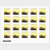 フレドリック・アーサーによるナイルでのミイラの葬儀 スクエアシール (シート)