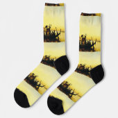 フレドリック・アーサーによるナイルでのミイラの葬儀 ソックス (左)