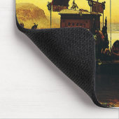 フレドリック・アーサーによるナイルでのミイラの葬儀 マウスパッド (コーナー)