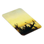 フレドリック・アーサーによるナイルでのミイラの葬儀 マグネット (右側)