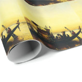 フレドリック・アーサーによるナイルでのミイラの葬儀 ラッピングペーパー (ロールコーナー)