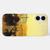 フレドリック・アーサーによるナイルでのミイラの葬儀 Case-Mate iPhoneケース (裏面 (横))