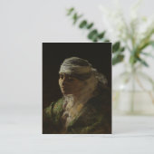 フレドリック・アーサー・ブリジグマン絵画の葉書 ポストカード (スタンド正面)