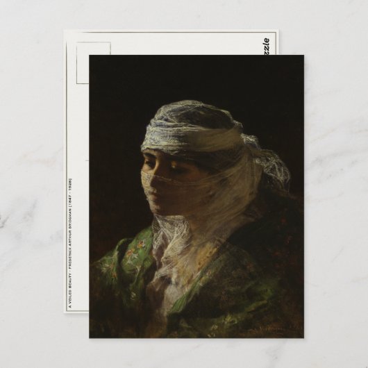 フレドリック・アーサー・ブリジグマン絵画の葉書 ポストカード (正面/裏面)