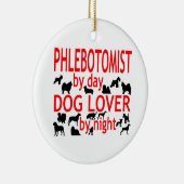 フレボトミストドッグ恋人 セラミックオーナメント (右)