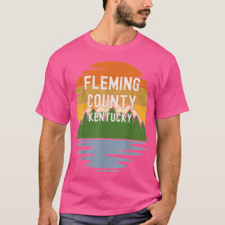 フレミングカウンティケンタッキーヴィンテージサンセットギフトから Tシャツ