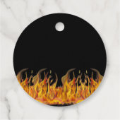 フレミングホット ファイヤー BBQ グリルパーティー フェイバータグ (裏面)