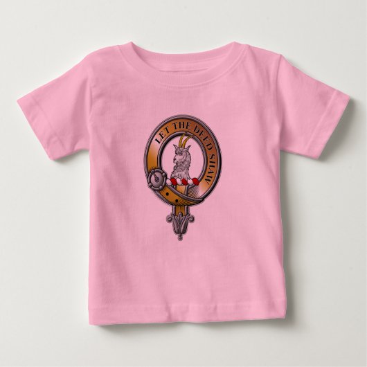 フレミング·クレスト·バッジ ベビーTシャツ (正面)