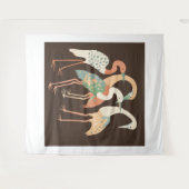 フレミンゴのタペストリー タペストリー (正面(横))