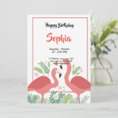 フレミンゴ トロピカル 招待状 (スタンド正面)