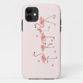 フレミンゴ ピンク iPhone 11 ケース Case-Mate iPhoneケース (裏面)