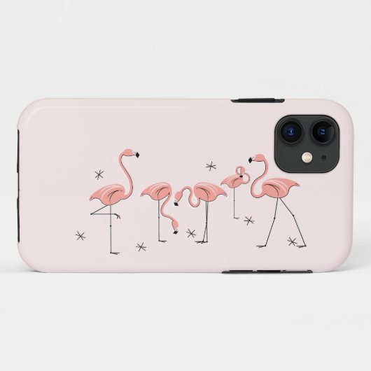 フレミンゴ ピンク iPhone 11 ケース Case-Mate iPhoneケース (裏面(横))