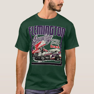 フレミントンスピードウェイレトロデザイン Tシャツ