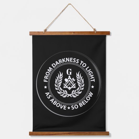 フレメーソンぶら下がったのタペストリー 吊り下げ型タペストリー (正面2)